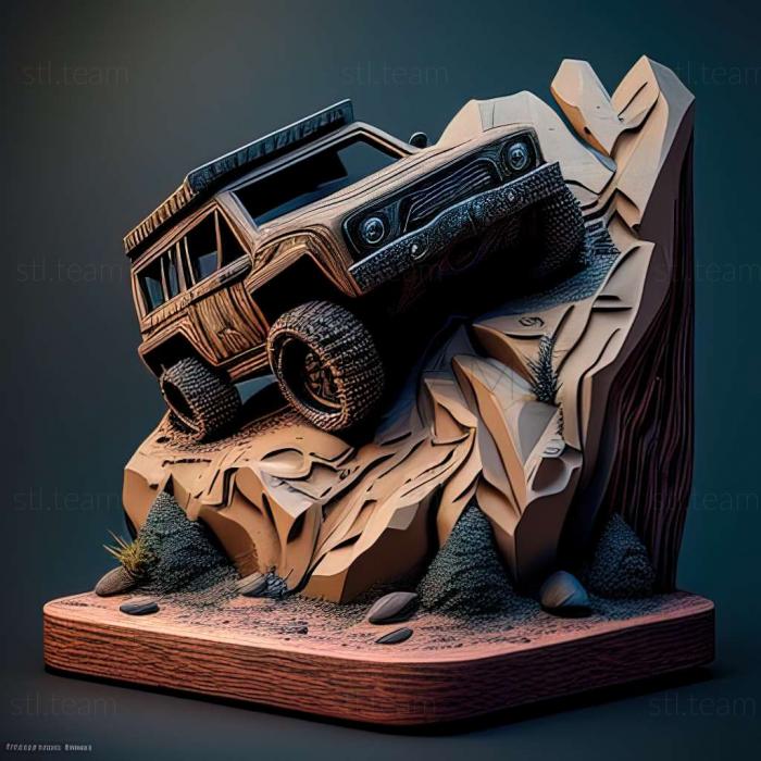 3D model MotorM4X Offroad Extreme game (STL)